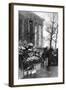 Flower Market at the Madeleine, Paris, 1931-Ernest Flammarion-Framed Giclee Print