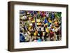 Flower Market, Bangalore, Karnataka, India, Asia-Bhaskar Krishnamurthy-Framed Photographic Print