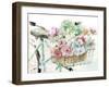 Flower Market Bicycle-Studio M-Framed Art Print