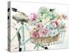 Flower Market Bicycle-Studio M-Stretched Canvas