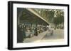 Flower Market, Cannes, France-null-Framed Art Print