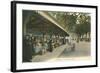 Flower Market, Cannes, France-null-Framed Art Print