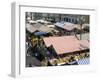 Flower Market, Cours Saleya, Nice, Alpes-Maritimes, Provence, France-Bruno Barbier-Framed Photographic Print