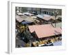 Flower Market, Cours Saleya, Nice, Alpes-Maritimes, Provence, France-Bruno Barbier-Framed Photographic Print