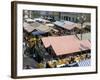 Flower Market, Cours Saleya, Nice, Alpes-Maritimes, Provence, France-Bruno Barbier-Framed Photographic Print