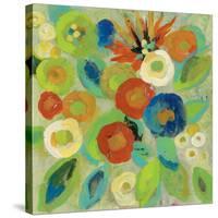 Flower Market II Cool-Silvia Vassileva-Stretched Canvas