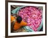 Flower Market, Kolkata (Calcutta), India-Peter Adams-Framed Photographic Print