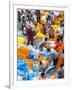 Flower Market, Kolkata (Calcutta), India-Peter Adams-Framed Photographic Print