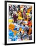 Flower Market, Kolkata (Calcutta), India-Peter Adams-Framed Photographic Print