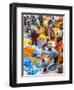 Flower Market, Kolkata (Calcutta), India-Peter Adams-Framed Photographic Print