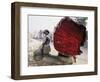 Flower Market, Lado Sarai, Delhi, India-John Henry Claude Wilson-Framed Photographic Print