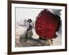 Flower Market, Lado Sarai, Delhi, India-John Henry Claude Wilson-Framed Photographic Print