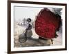 Flower Market, Lado Sarai, Delhi, India-John Henry Claude Wilson-Framed Photographic Print