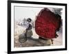 Flower Market, Lado Sarai, Delhi, India-John Henry Claude Wilson-Framed Photographic Print