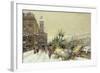 Flower Market; Marche Aux Fleurs-Eugene Galien-Laloue-Framed Giclee Print