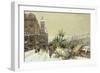 Flower Market; Marche Aux Fleurs-Eugene Galien-Laloue-Framed Giclee Print