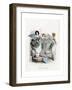 Flower Market-J^J^ Grandville-Framed Giclee Print