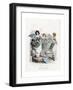 Flower Market-J^J^ Grandville-Framed Giclee Print