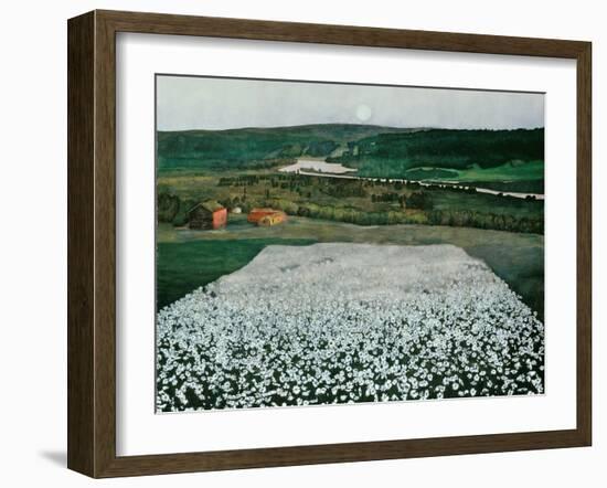 Flower Meadow in the North-Harald Sohlberg-Framed Giclee Print