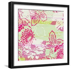 Flower Mix I-Lucy Meadows-Framed Giclee Print