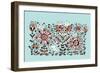 Flower Monsters-Carla Martell-Framed Premium Giclee Print