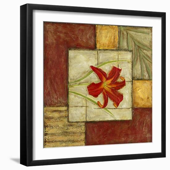 Flower Montage IV-Chariklia Zarris-Framed Art Print