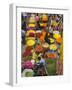 Flower Necklace Sellers in City Market, Bengaluru, Karnataka State, India-Marco Cristofori-Framed Photographic Print