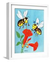 Flower Nectar - Jack & Jill-Wilmer H. Wickham-Framed Giclee Print