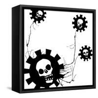 Flower Of Evil #1-JeffreyThompson-Framed Stretched Canvas