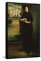 Flower of Holiness, 1910 (Oil on Canvas)-Julio Romero de Torres-Framed Stretched Canvas