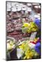 Flower Offerings at Durbar Square, Kathmandu, Nepal, Asia-Ian Trower-Mounted Photographic Print