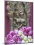 Flower Offerings at Wat Phnom, Phnom Penh, Cambodia-Ian Trower-Mounted Photographic Print