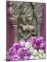 Flower Offerings at Wat Phnom, Phnom Penh, Cambodia-Ian Trower-Mounted Photographic Print