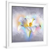 Flower On Colors 1-Ata Alishahi-Framed Giclee Print
