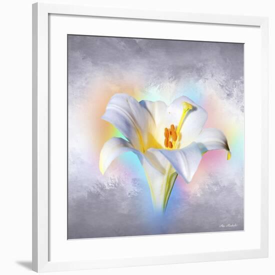 Flower On Colors 1-Ata Alishahi-Framed Giclee Print