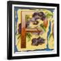 Flower P-null-Framed Art Print