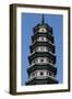 Flower Pagoda, Buddhist Temple of Six Banyan Trees, Canton (Guangzhou), Guangdong, China-null-Framed Premium Giclee Print