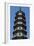 Flower Pagoda, Buddhist Temple of Six Banyan Trees, Canton (Guangzhou), Guangdong, China-null-Framed Premium Giclee Print