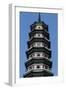 Flower Pagoda, Buddhist Temple of Six Banyan Trees, Canton (Guangzhou), Guangdong, China-null-Framed Giclee Print