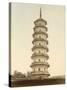 Flower Pagoda in Canton (China)-null-Stretched Canvas