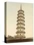 Flower Pagoda in Canton (China)-null-Stretched Canvas