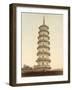 Flower Pagoda in Canton (China)-null-Framed Photographic Print