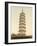 Flower Pagoda in Canton (China)-null-Framed Photographic Print