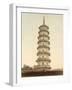 Flower Pagoda in Canton (China)-null-Framed Photographic Print