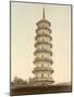 Flower Pagoda in Canton (China)-null-Mounted Photographic Print