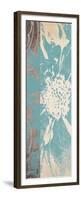 Flower Panel 1-Alonza Saunders-Framed Premium Giclee Print