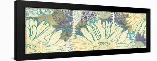 Flower Panel I-Erin Clark-Framed Giclee Print