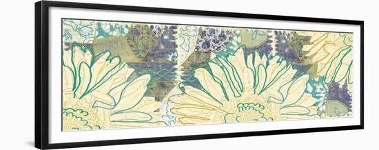 Flower Panel I-Erin Clark-Framed Premium Giclee Print