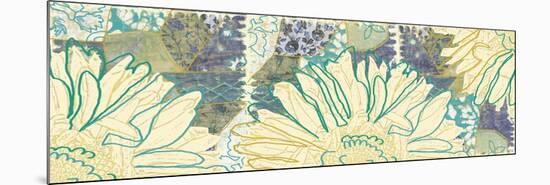 Flower Panel I-Erin Clark-Mounted Premium Giclee Print