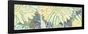 Flower Panel II-Erin Clark-Framed Giclee Print